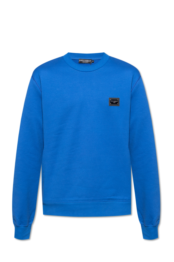 Blue Sweatshirt with logo Dolce Gabbana Vitkac Canada